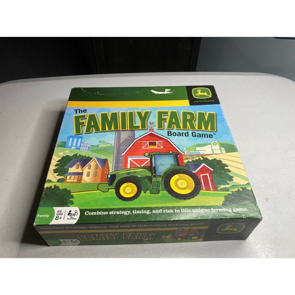 Fundex Games John Deere Farming Game The Family Farm Board Game Complete